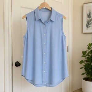 Blue Cami Blouse